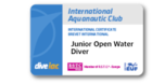 i.a.c. Junior Open Water Diver